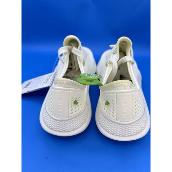 Crocs Literide 360 Pacer W Cream Size Women's 10 206705-1CV Shoe Sneaker Nwt - Picture 2 of 5